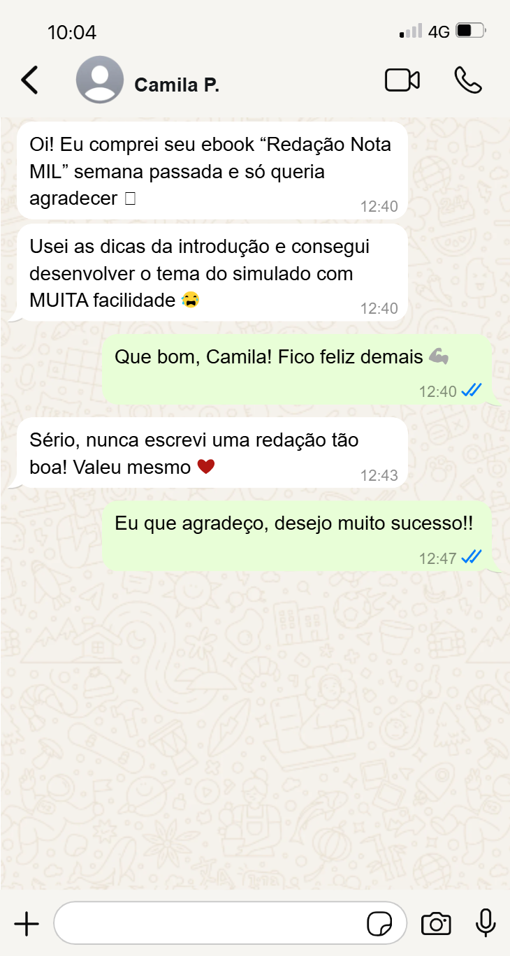 Depoimento 1